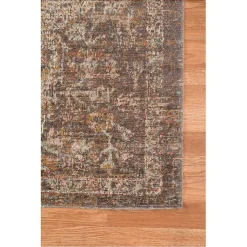 Kirklands Home Taupe Eaton Transitional Area Rug, 6x8 Online