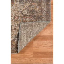 Kirklands Home Taupe Eaton Transitional Area Rug, 6x8 Online
