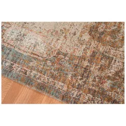 Kirklands Home Taupe Eaton Transitional Area Rug, 8x10 New
