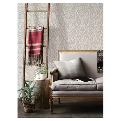 Kirklands Home Taupe Escape to the Forest Peel & Stick Wallpaper
