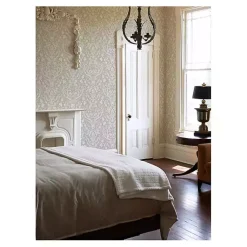 Kirklands Home Taupe Escape to the Forest Peel & Stick Wallpaper