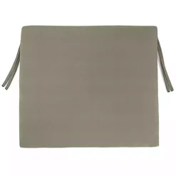 Kirklands Home Taupe French Edge Outdoor Chair Cushions, Set of 2 Gray Sale