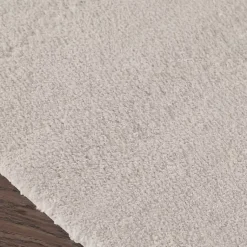 Kirklands Home Taupe High Pile Marshmallow Bath Mat, 40 in. Ivory Sale