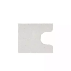 Kirklands Home Taupe Marshmallow Contour Bath Mat, 24 in. Ivory