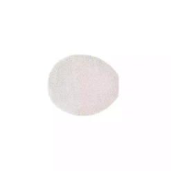 Kirklands Home Taupe Marshmallow Contour Bath Mat, 24 in. Ivory