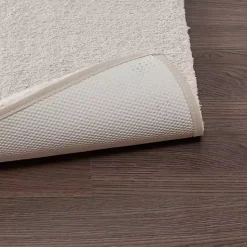 Kirklands Home Taupe Marshmallow Contour Bath Mat, 24 in. Ivory