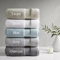 Kirklands Home Taupe 6-pc. Cotton Bath Towel Set Brown Discount