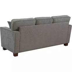 Kirklands Home Taupe Rutledge Sofa Gray Clearance