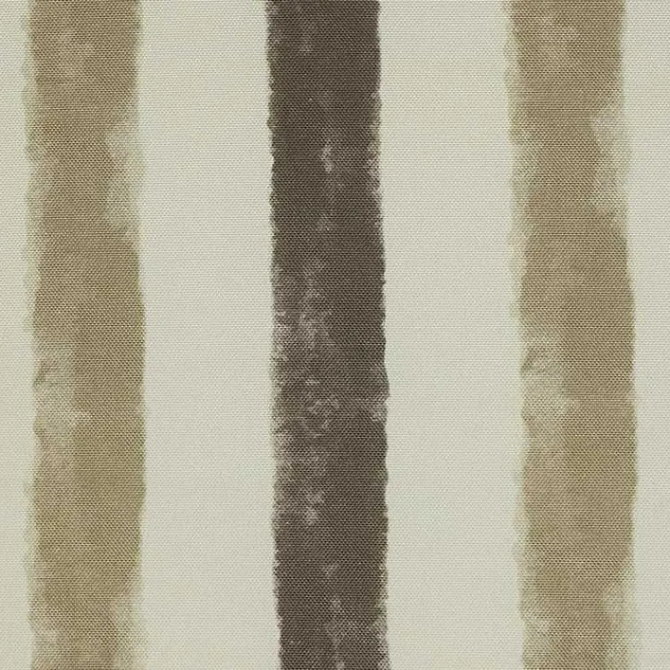 Kirklands Home Taupe Striped Outdoor Pillow