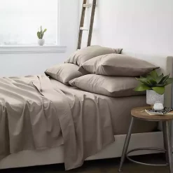 Kirklands Home Taupe Ultra Soft 6-pc. Full Sheet Set Tan Discount