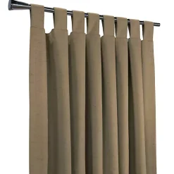 Kirklands Home Taupe Ventura Blackout Curtain Panel, 63 in. Tan Clearance