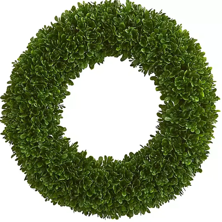 Wreaths>Kirklands Home Tea Leaf Wreath Green