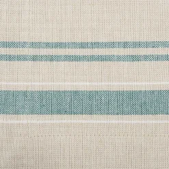 Kirklands Home Teal French Stripe Placemats, Set of 6 Green