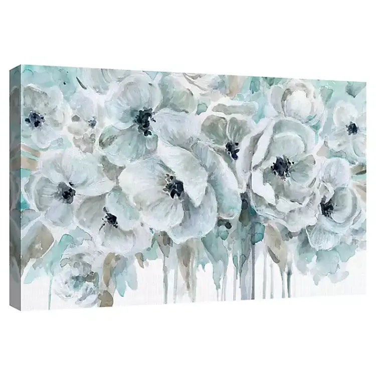 Kirklands Home Teal Harmony Canvas Art Print by Carol Robinson Clearance