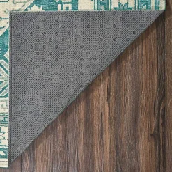 Kirklands Home Teal Seraz Washable Area Rug, 5x7 Online