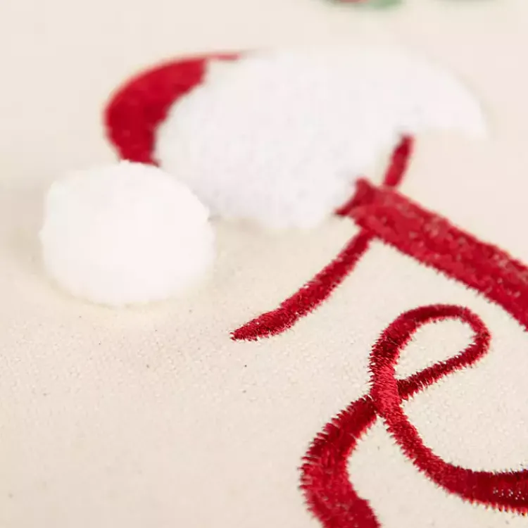 Christmas Pillows>Kirklands Home Tell Me What You Want Santa Christmas Pillow