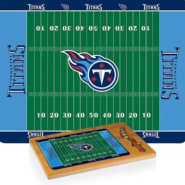 Kirklands Home Tennessee Titans Cutting Board & Knife Set Clearance