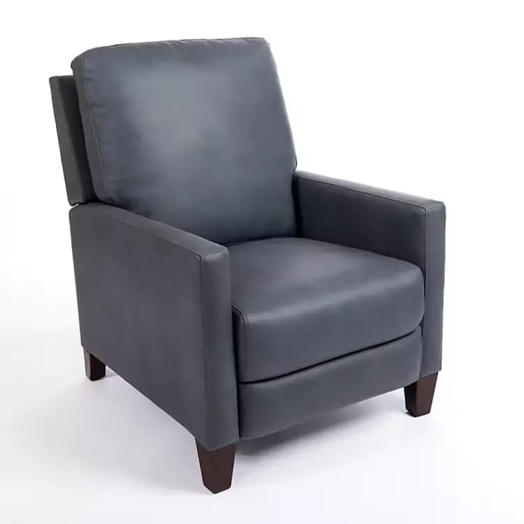 Kirklands Home Teramo Steel Recliner Blue Sale