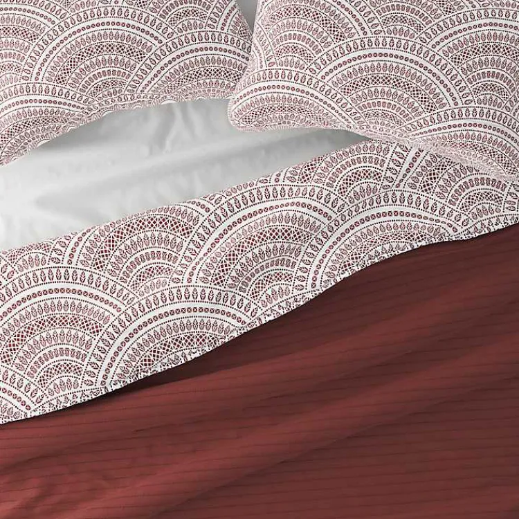 Kirklands Home Terra Scalloped Reversible 2-pc. Twin Quilt Set