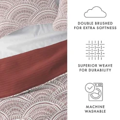 Kirklands Home Terra Scalloped Reversible 2-pc. Twin Quilt Set