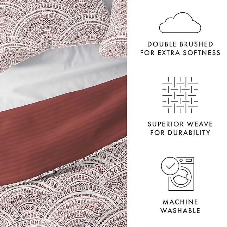 Kirklands Home Terra Scalloped Reversible 3-pc. Queen Quilt Set Discount