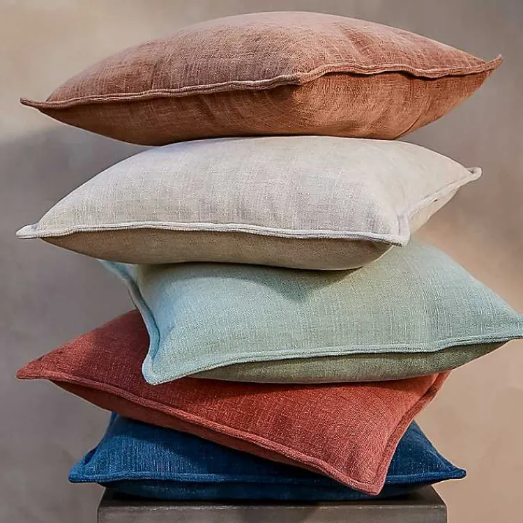 Pillows>Kirklands Home Terracotta Chenille Throw Pillow Orange