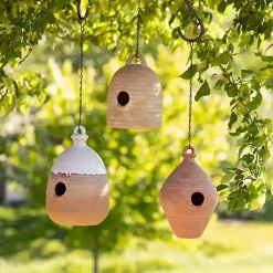 Kirklands Home Terracotta Honey Pot Bird Feeder Brown Best