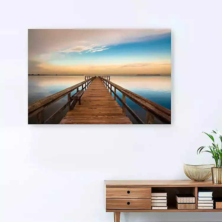 Kirklands Home Terre Ceia Bay Canvas Art Print, 60x40 in. Hot