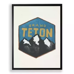 Kirklands Home Teton National Park Framed Art Print Sale