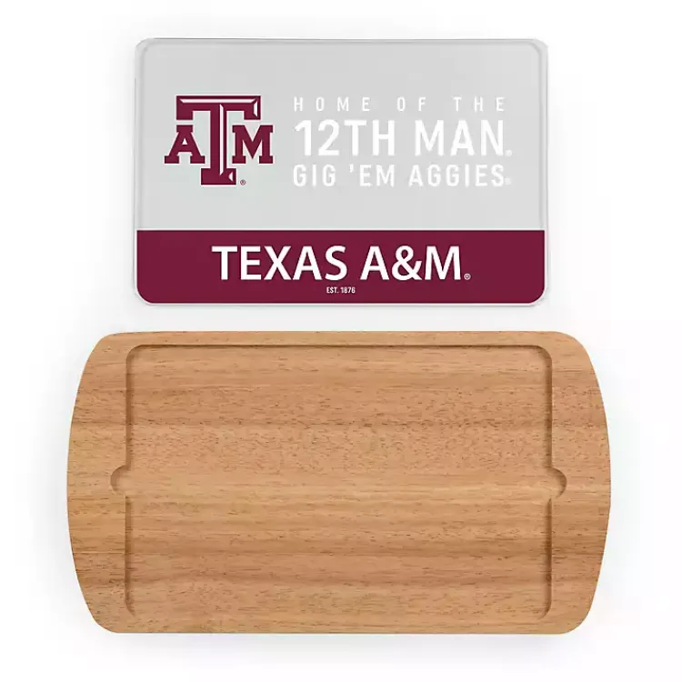 Kirklands Home Texas A&M Aggies Wood and Glass Serving Board Sale