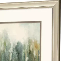 Kirklands Home Textured Treeline Framed Art Prints, Set of 2 Blue Outlet