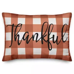 Fall>Kirklands Home Thankful and Blessed Double Sided Accent Pillow