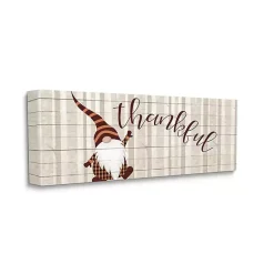 Fall>Kirklands Home Thankful Gnome Canvas Wall Art