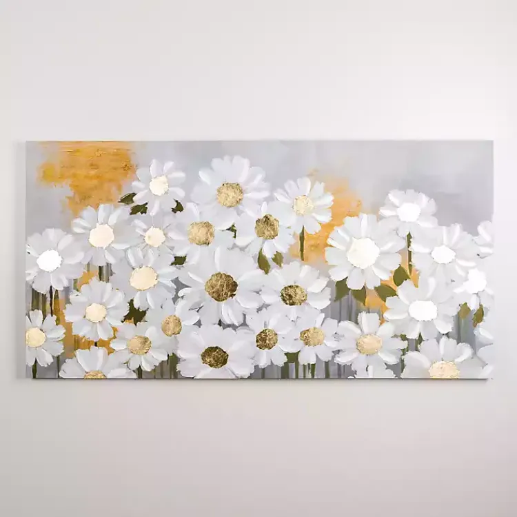 Kirklands Home The Daisy Fields Canvas Art Print