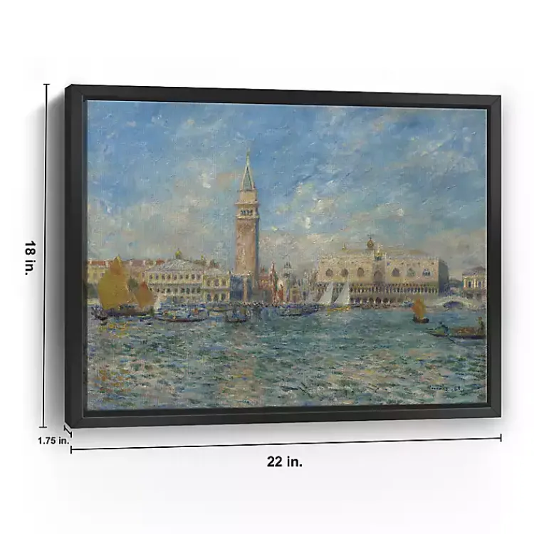 Kirklands Home The Doge's Palace, Venice Canvas Art Print, 18x22 Blue Sale