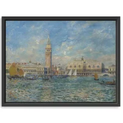 Kirklands Home The Doge's Palace, Venice Canvas Art Print, 32x42 Blue Hot