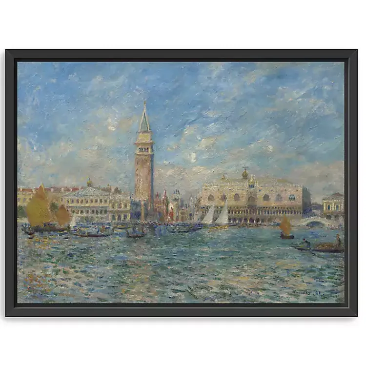 Kirklands Home The Doge's Palace, Venice Canvas Art Print, 32x42 Blue Hot