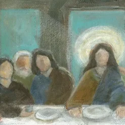 Kirklands Home The Last Supper Canvas Art Print by Chandra Savaso Multi