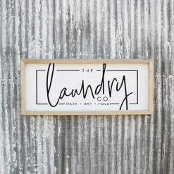 Kirklands Home The Laundry Co. Wall Plaque Hot
