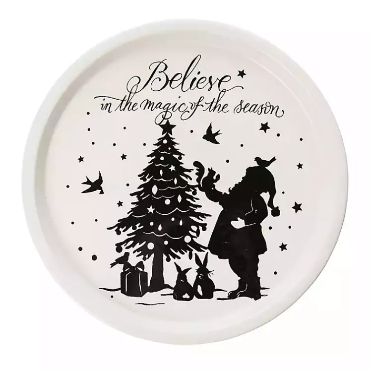 Kirklands Home The Magic of the Season Serving Platter New