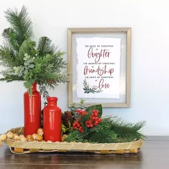 Christmas Art & Wall Decor>Kirklands Home The Music of Christmas Framed Wall Plaque