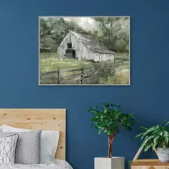 Kirklands Home The Old Barn Framed Canvas Art Print Best