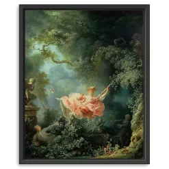 Kirklands Home The Swing Framed Canvas Art Print Green Hot
