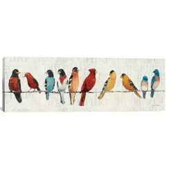 Kirklands Home The Usual Suspects Canvas Art Print Multi New