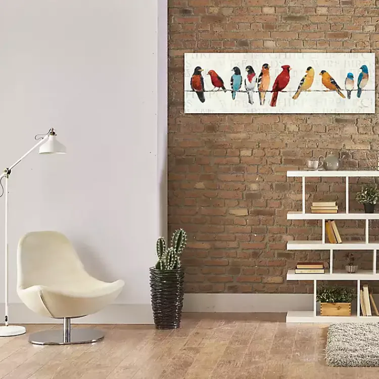 Kirklands Home The Usual Suspects Canvas Art Print Multi New