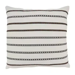 Pillows>Kirklands Home Thin Stripe Stitched Throw Pillow