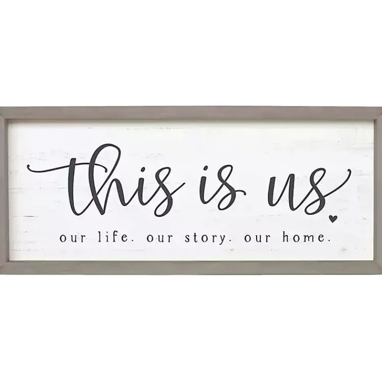 Kirklands Home This is Us Wall Plaque
