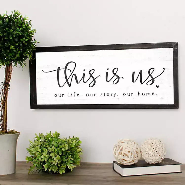 Kirklands Home This is Us Wall Plaque