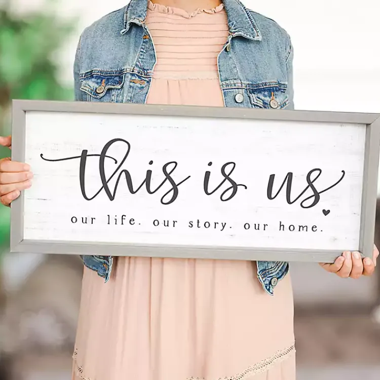 Kirklands Home This is Us Wall Plaque
