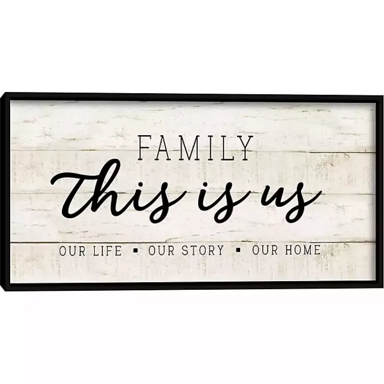 Kirklands Home This Is Us Wooden Wall Plaque Tan Hot